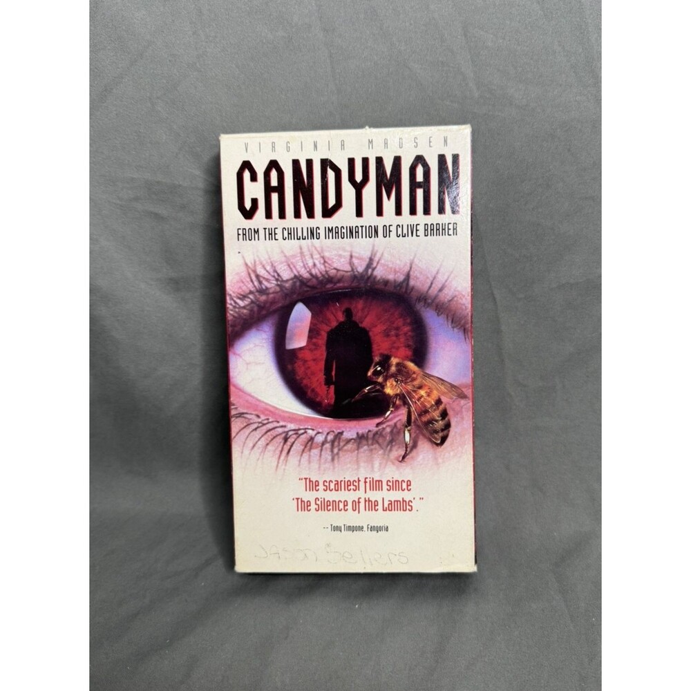 Candyman 1992 VHS  Horror Movie Film 90s Clive Barker Bernard Rose Cult Classic
